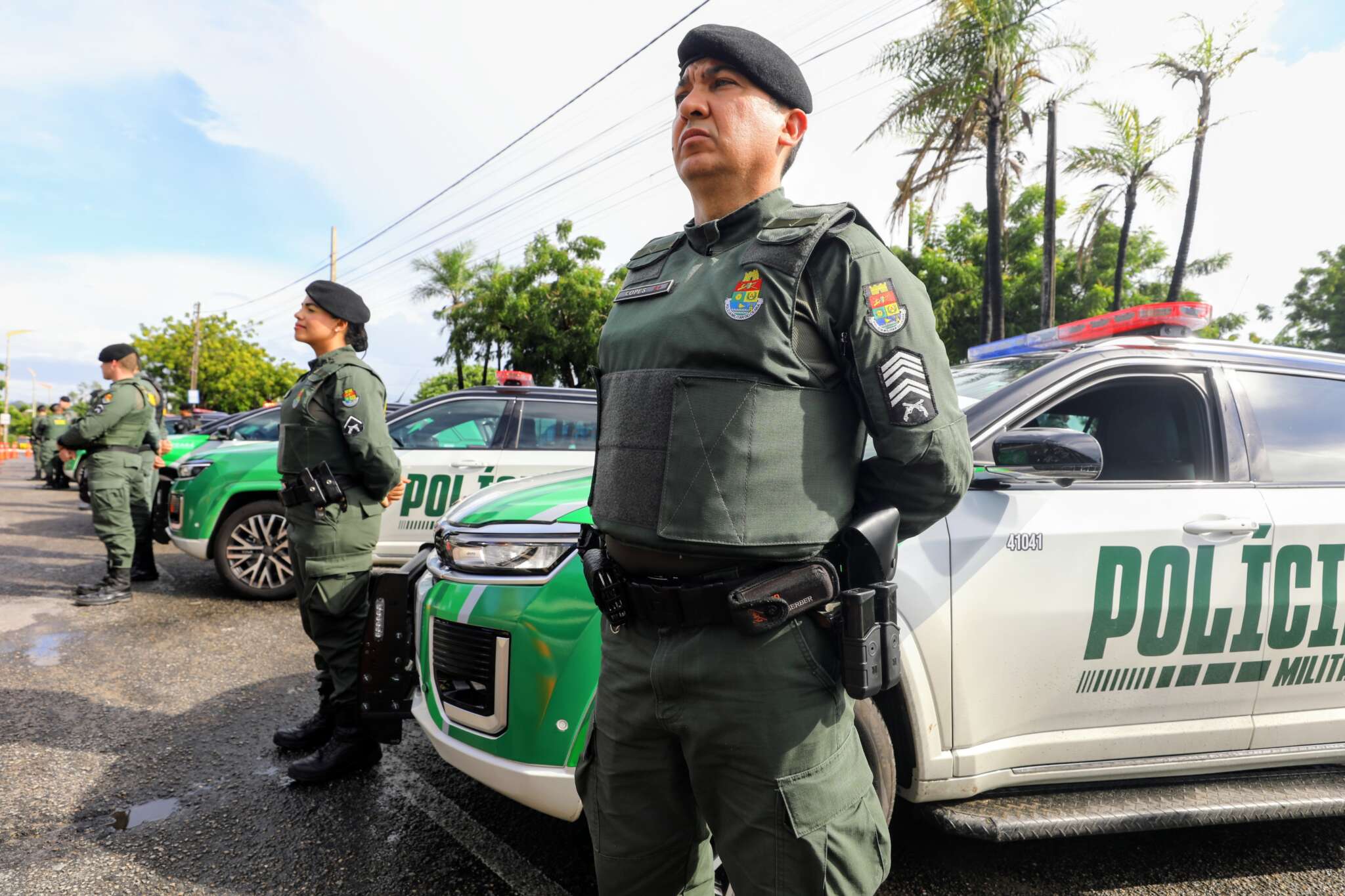 Polícia Militar do Ceará recebe 49 novas viaturas para reforçar a segurança em 28 municípios